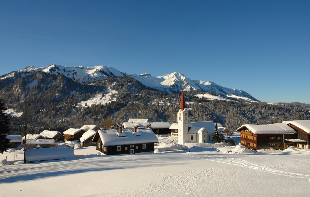 Ferienwohnung Ferienhaus Nussbaumer Sibratsgfäll Exterior foto